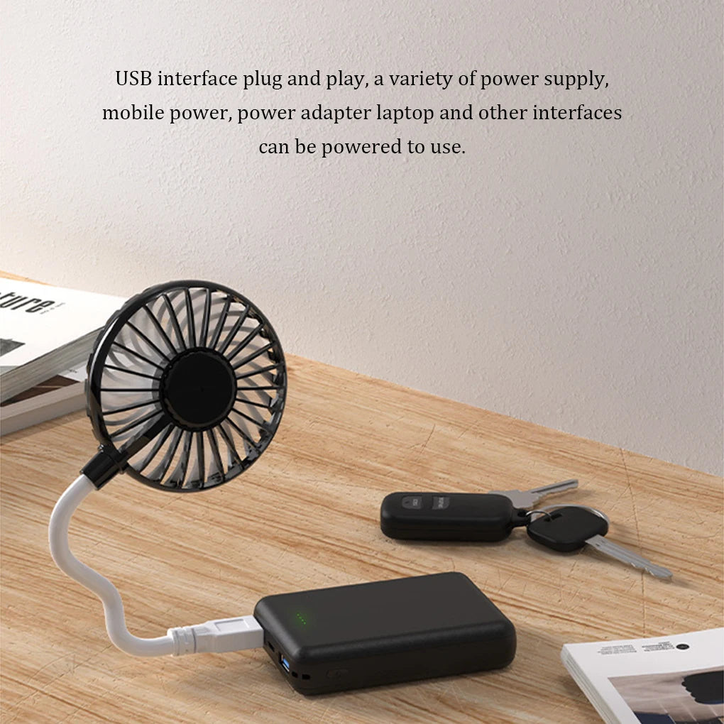 USB Fan Mini Air Cooler Fan Summer Camping Office Table Fan Ventilador Portable Cooling Fan For Power Bank Notebook Computer
