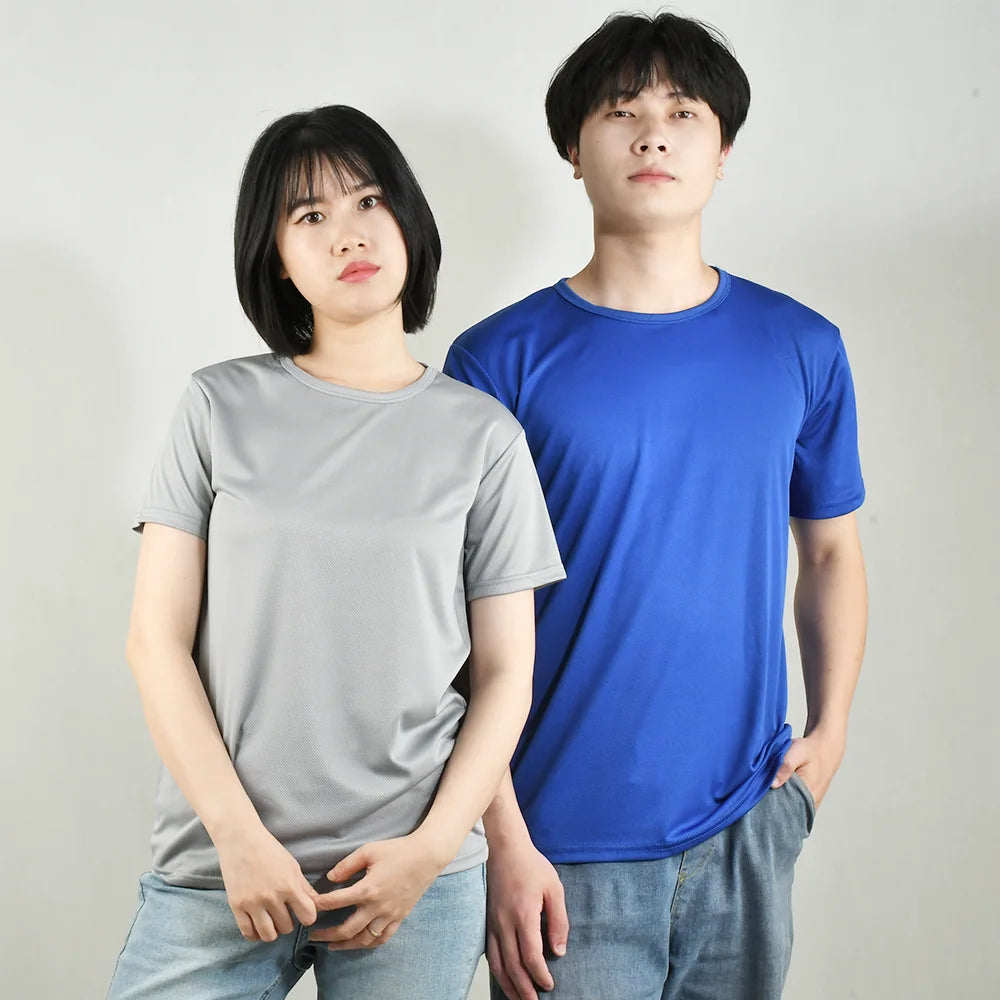Multicolor Quick Dry Short Sleeve Sport T Shirt Gym Jerseys Fitness Shirts Trainer Running T-Shirt Men's Breathable Sportswear