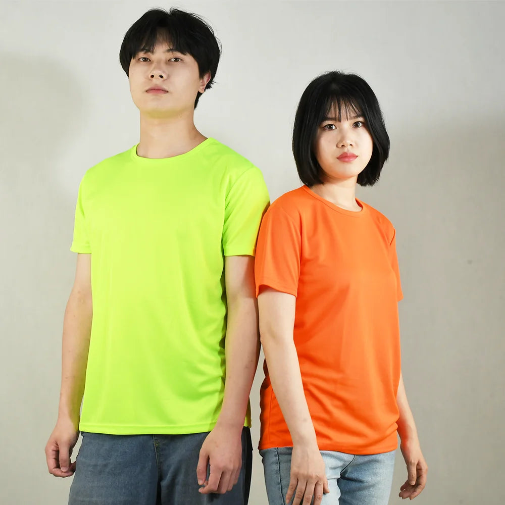 Multicolor Quick Dry Short Sleeve Sport T Shirt Gym Jerseys Fitness Shirts Trainer Running T-Shirt Men's Breathable Sportswear